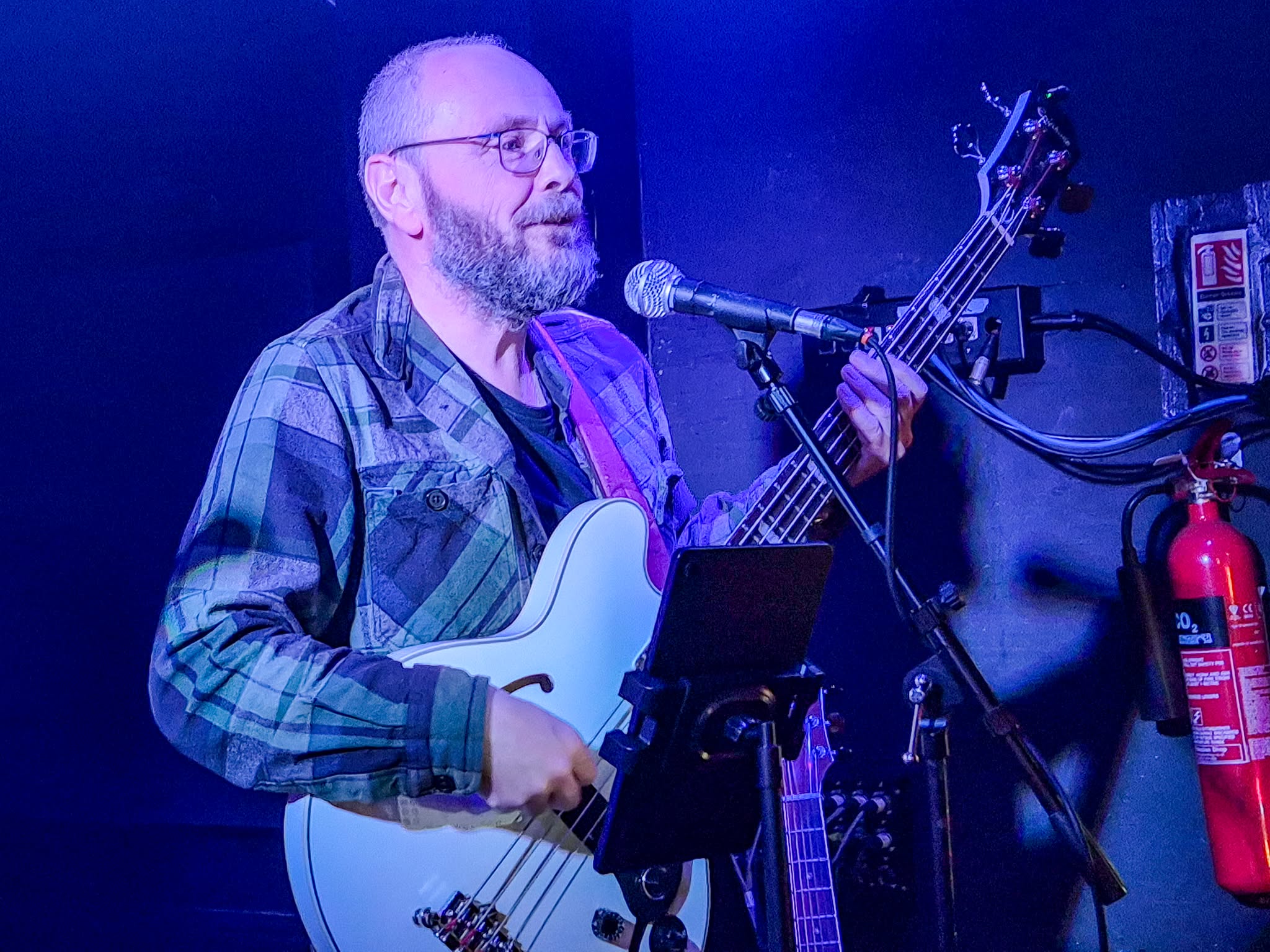 Graham Wheatley Playing Bass